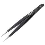 ESD Epoxy Coated Tweezers, Style 3C, Anti-Acid/Anti-Mag, SS, Fine, Pointed,4.3" redirect to product page